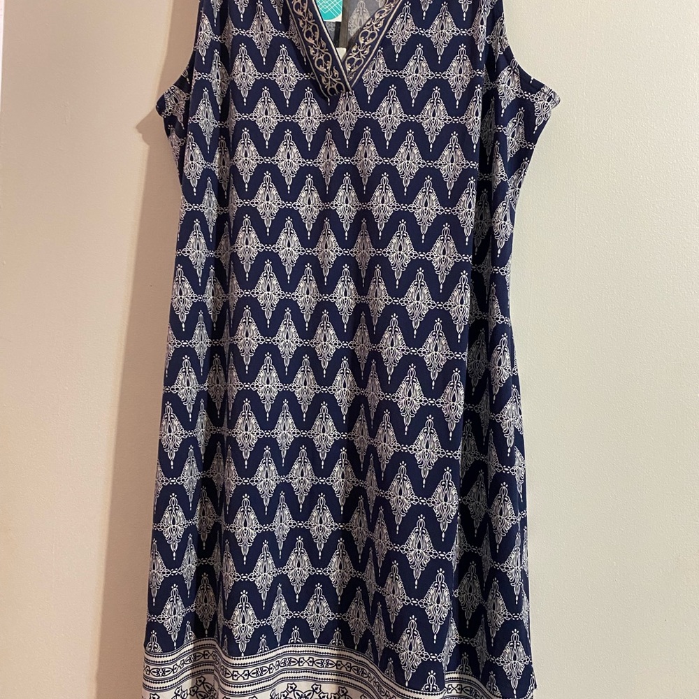 Magnolia Grace L Petite Sleeveless Dress; Stitchfix; never worn
